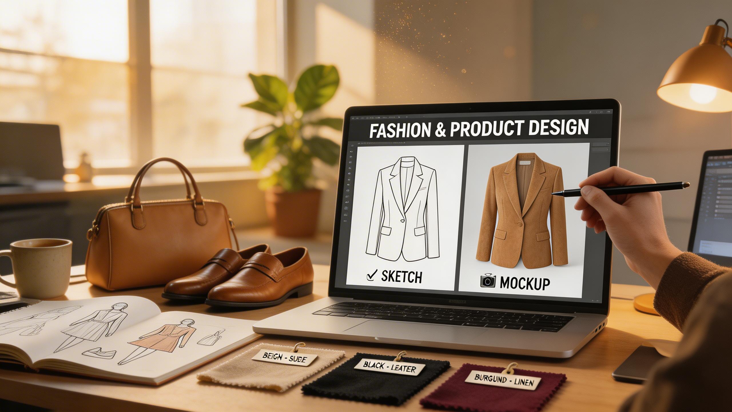 Fashion & Product Design. Visualize clothing collections, accessory designs, and product prototypes before manufacturing. Iterate on colors, materials, and styling rapidly —...