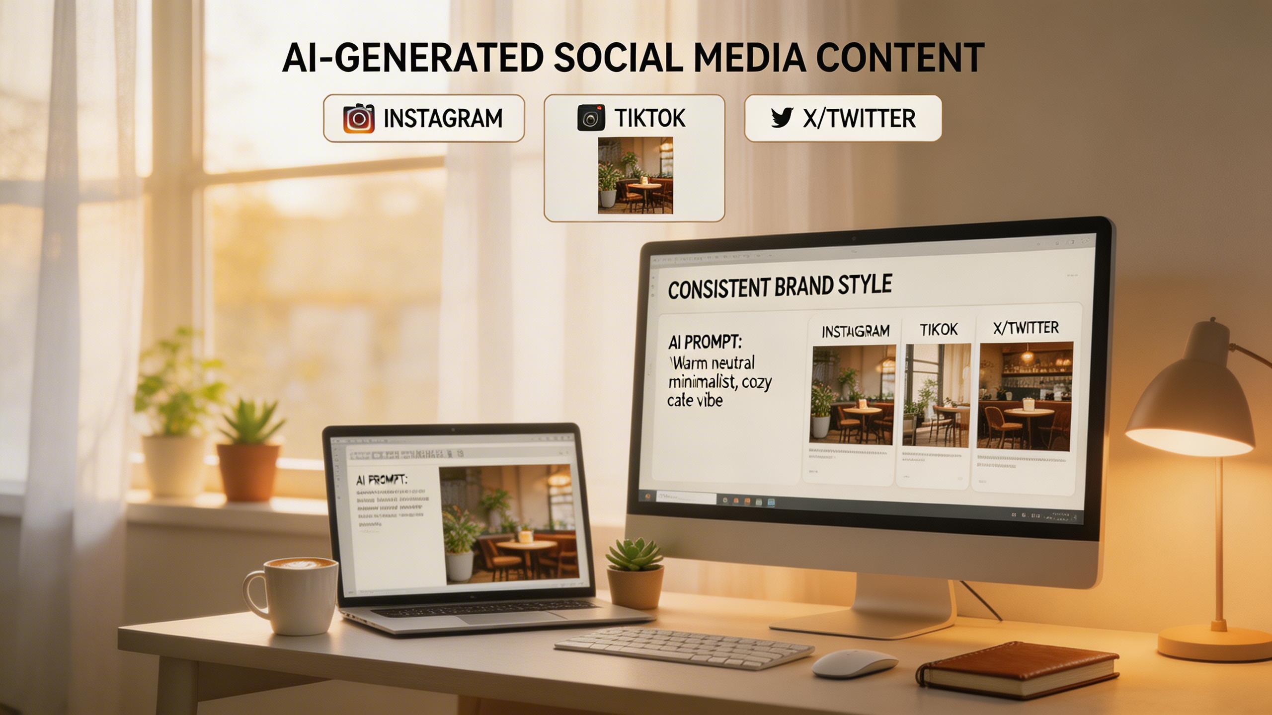 Social Media Content. Produce unique, scroll-stopping visuals for Instagram, TikTok, Twitter, and other platforms. Maintain a consistent visual style across all your social...