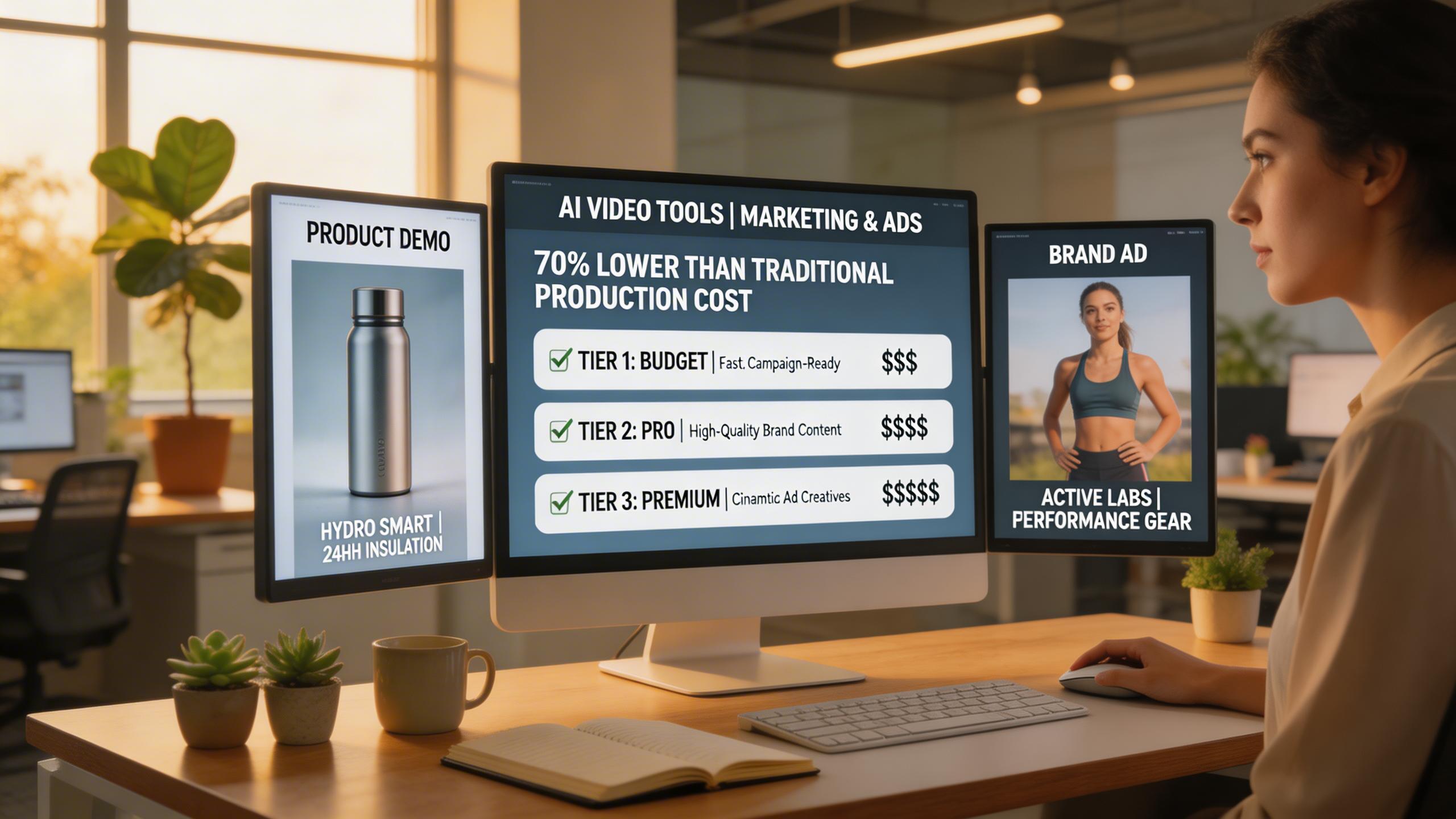 Marketing & Ads. Produce polished product demos, brand videos, and ad creatives at a fraction of traditional production cost. Multiple model tiers let you balance quality and...
