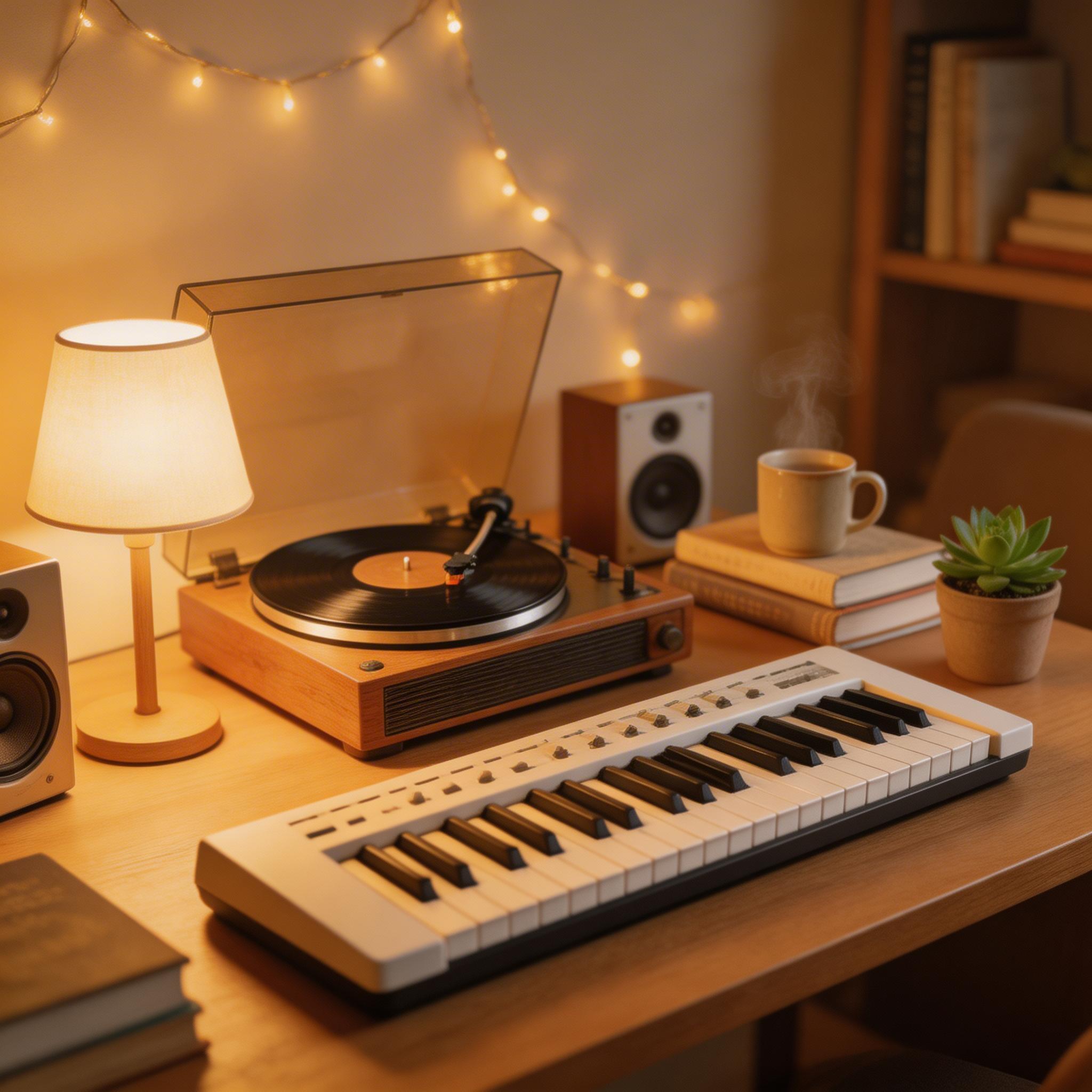 Lo-fi Chill Beat. A relaxing lo-fi hip hop beat with warm piano chords, vinyl crackle, soft drums, and a mellow jazzy bassline. Instrumental only, perfect for studying.. Pop &...